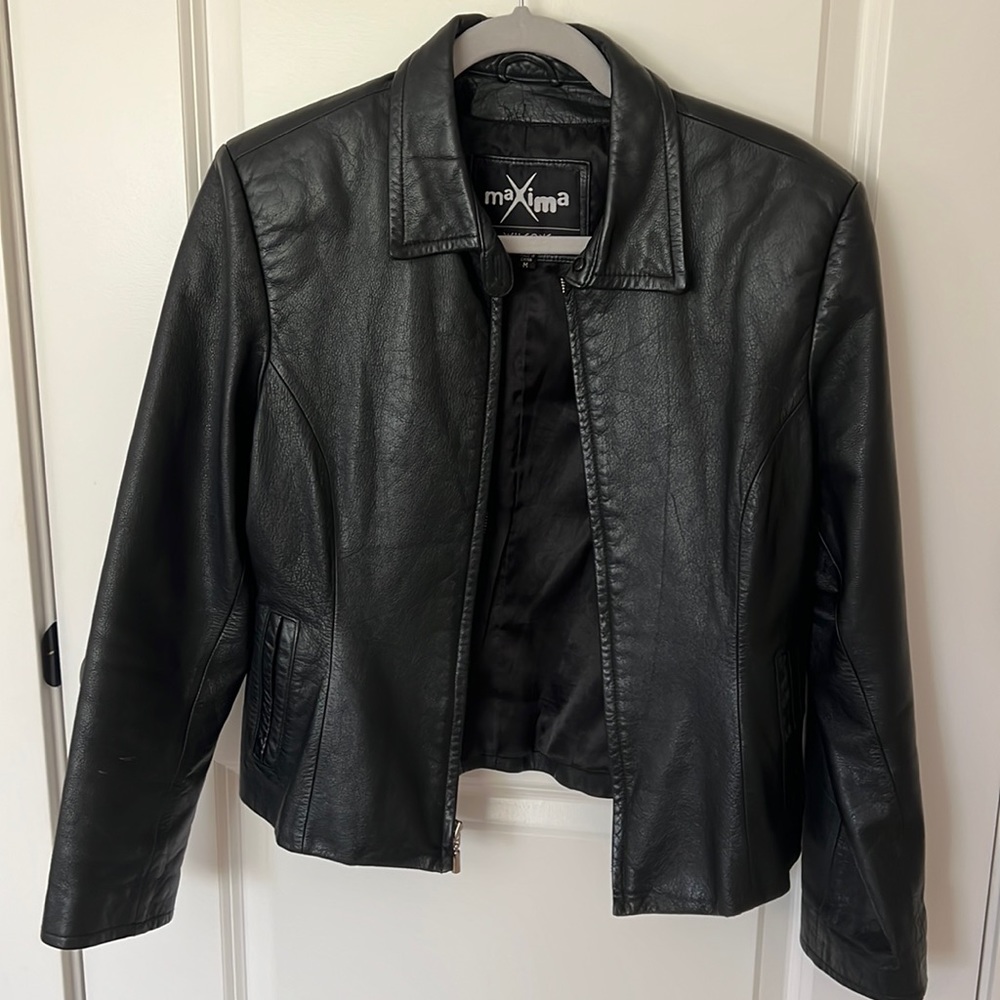 Maxima Wilson’s Leather Jacket 🖤